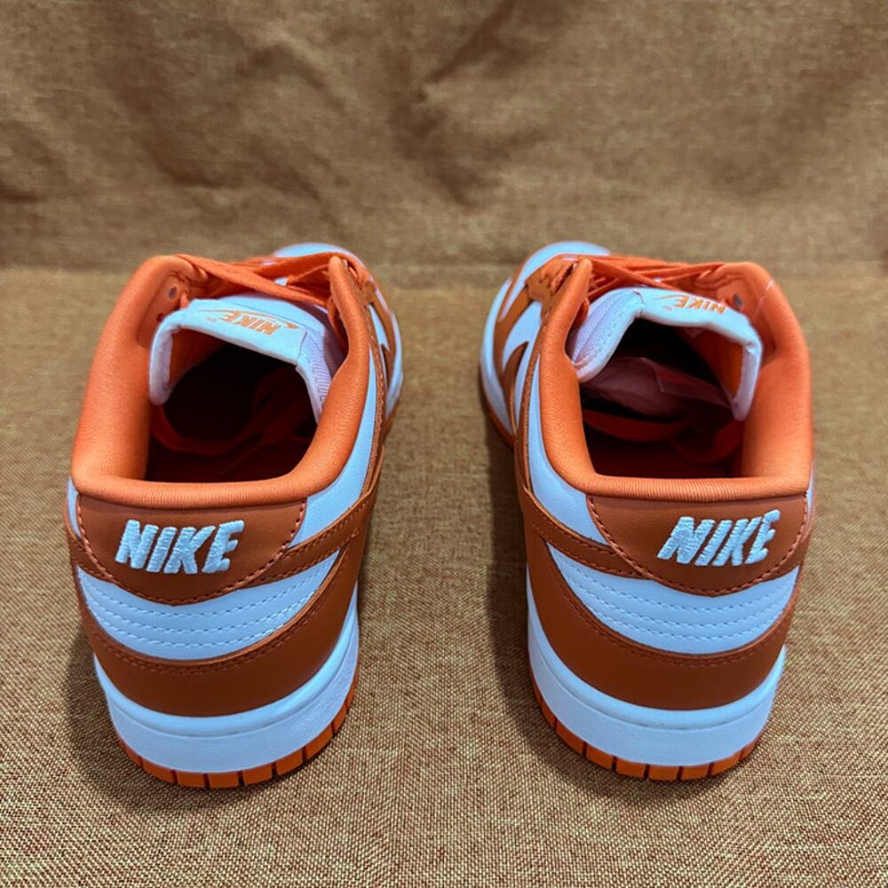 Nike Dunk Low Retro Sp Syracuse 2020 White Orange Leather - Picture 6 of 6